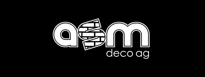 ASM Deco Logodesign für die ASM Deco AG durch Egli-Werbung